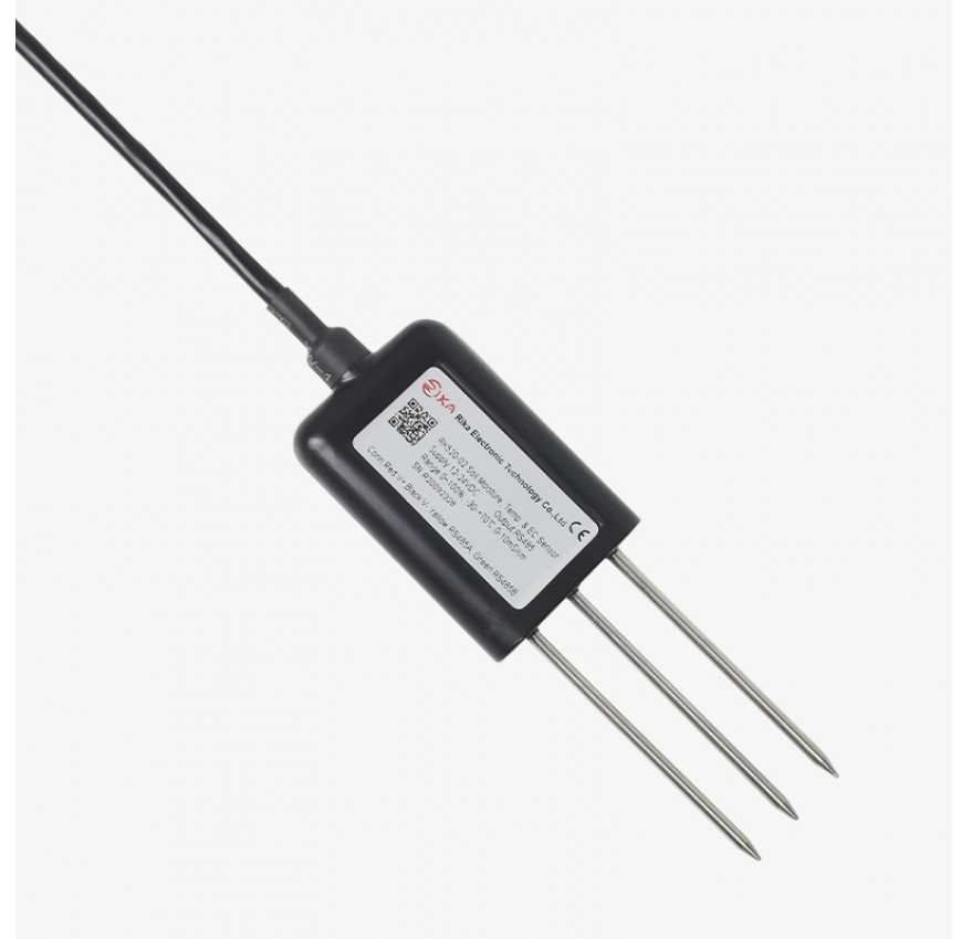 RK520-02 Soil Moisture Sensor, Temperature Probe& EC Sensor